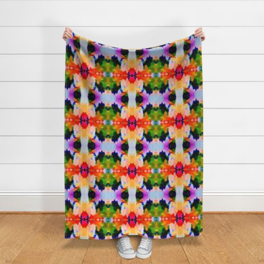 Wonderland Throw Blanket
