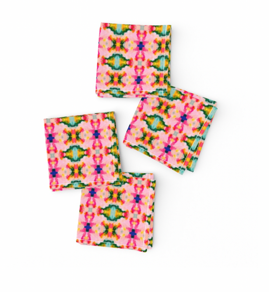 Olivia Cocktail Napkins, Set of 4