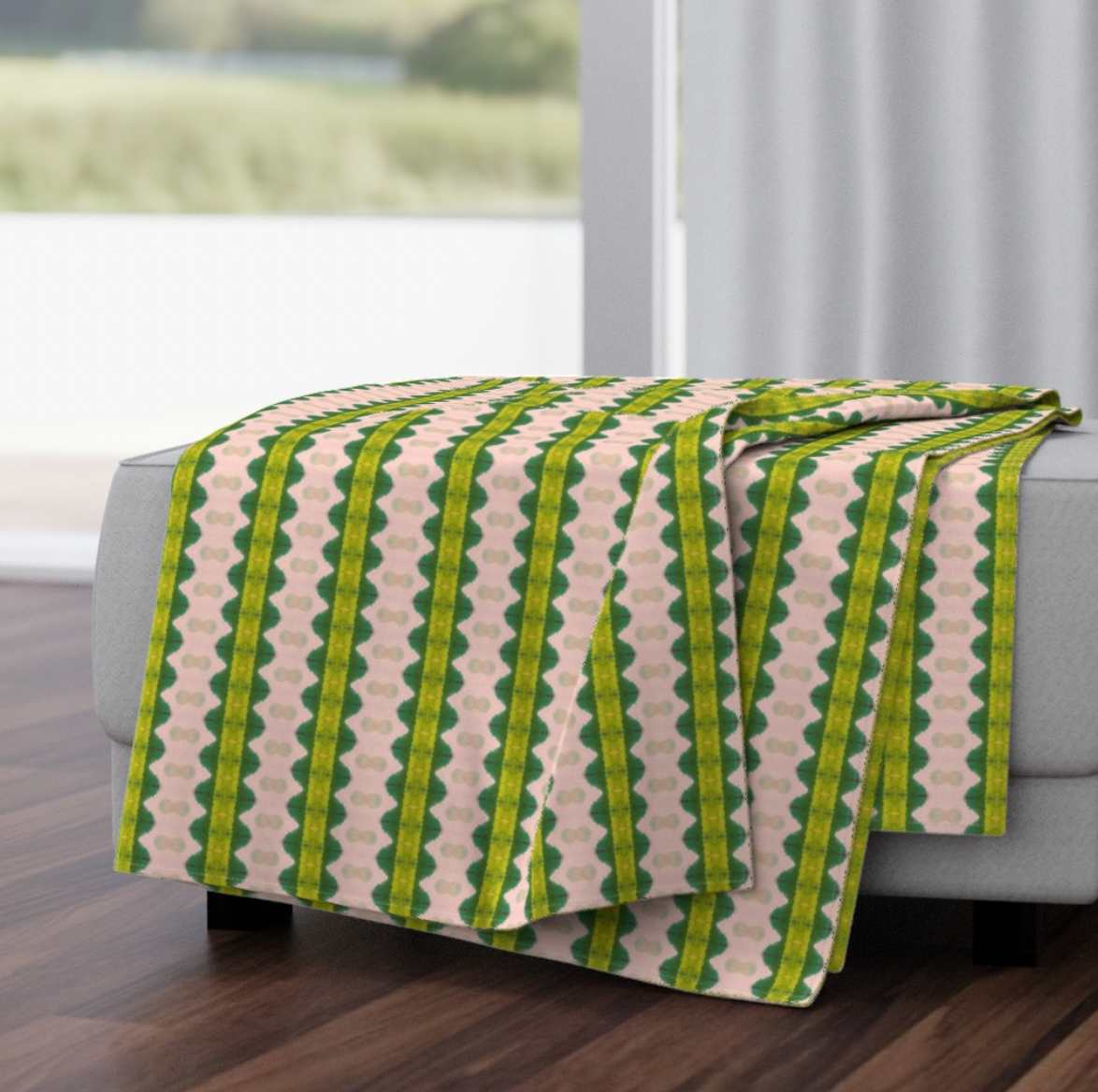 Kiwi Throw Blanket