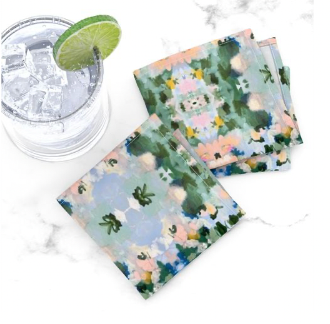 Meadow Cocktail Napkins, Set of 4