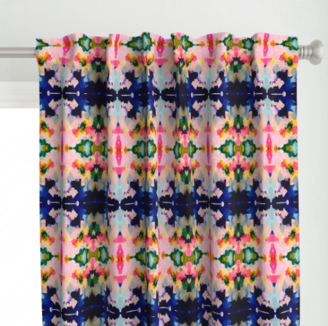 Flowerchild Curtain Panel