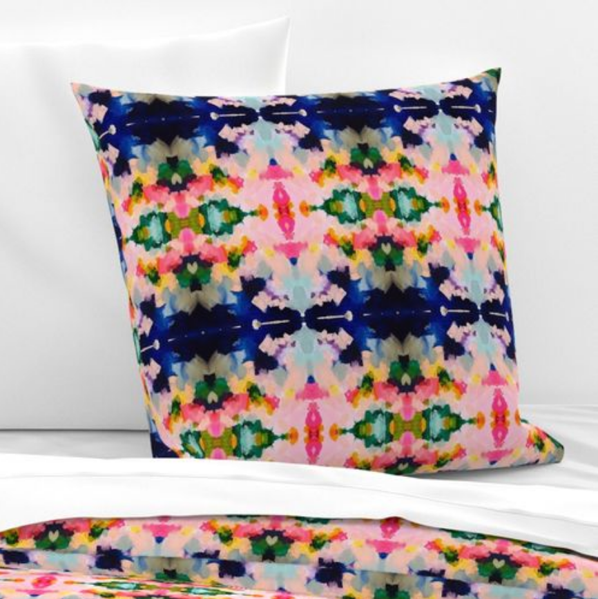 Flowerchild Euro Pillow Sham