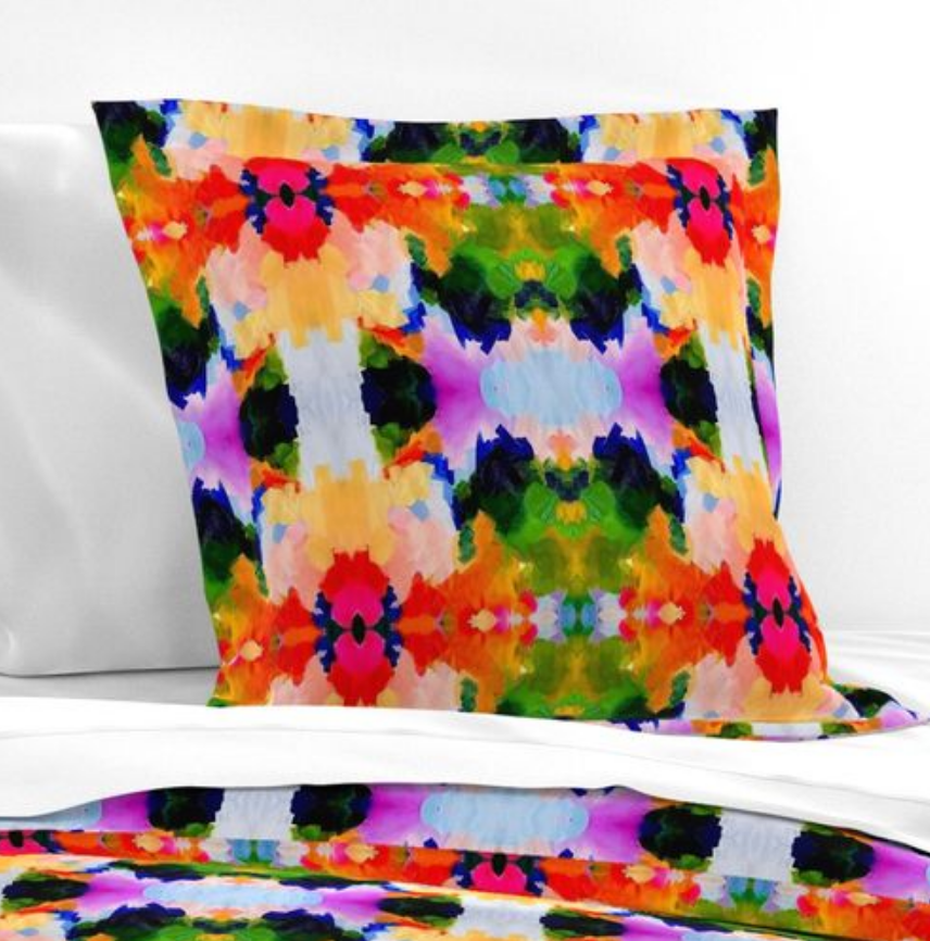 Wonderland  Euro Pillow Sham