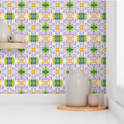 Lavender Daze Peel & Stick Wallpaper