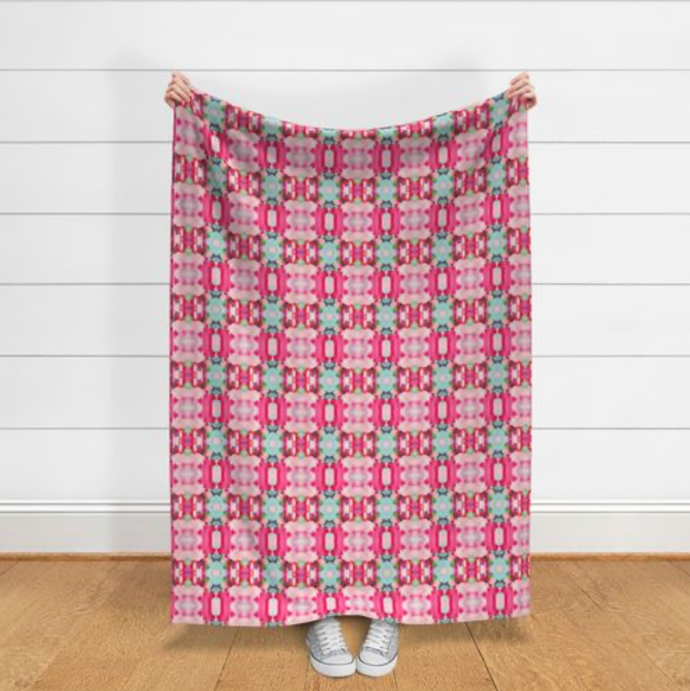 Cotton Candy Throw Blanket