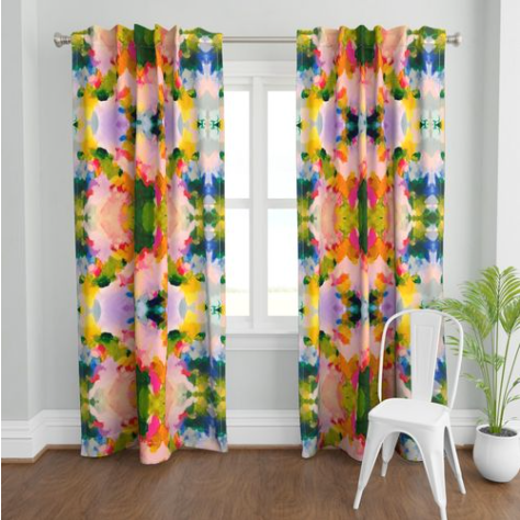 Sunset Curtain Panel