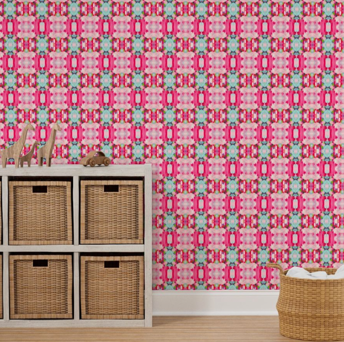 Cotton Candy Peel & Stick Wallpaper