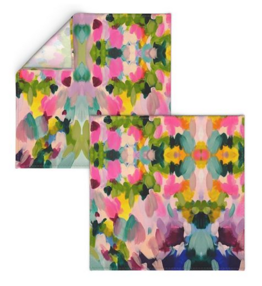 Preppy Dinner Napkins, Set of 2