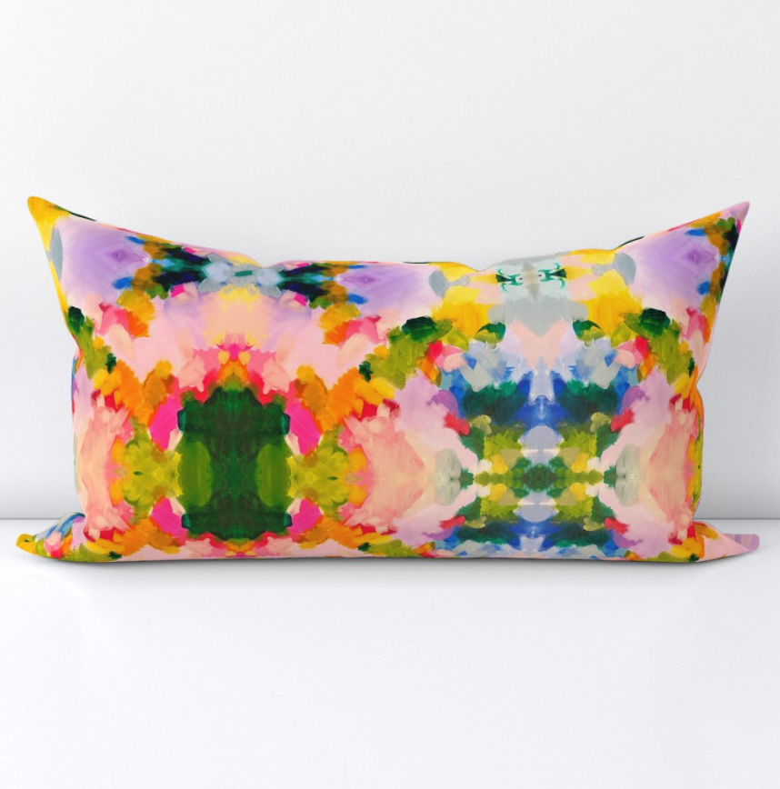 Sunset Lumbar Throw Pillow Cover