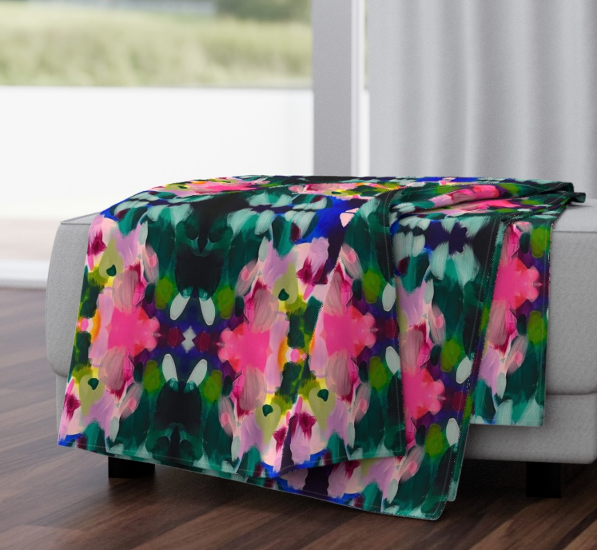 Jade Throw Blanket