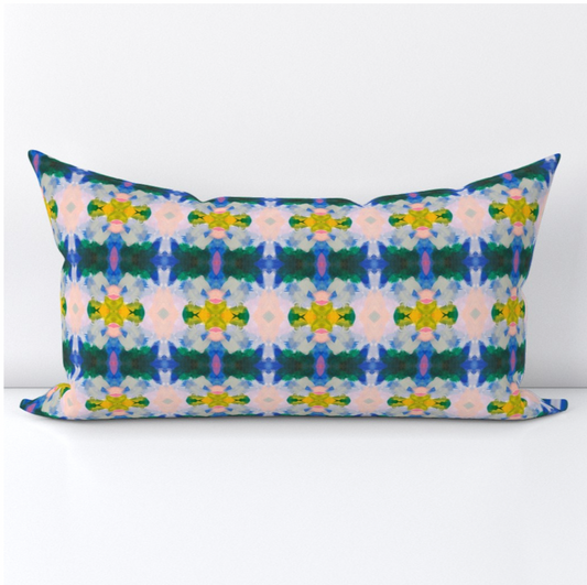 Becky  Lumbar Throw Pillow Cover
