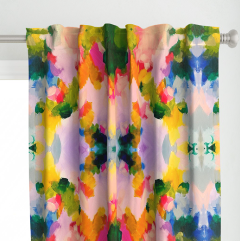 Sunset Curtain Panel
