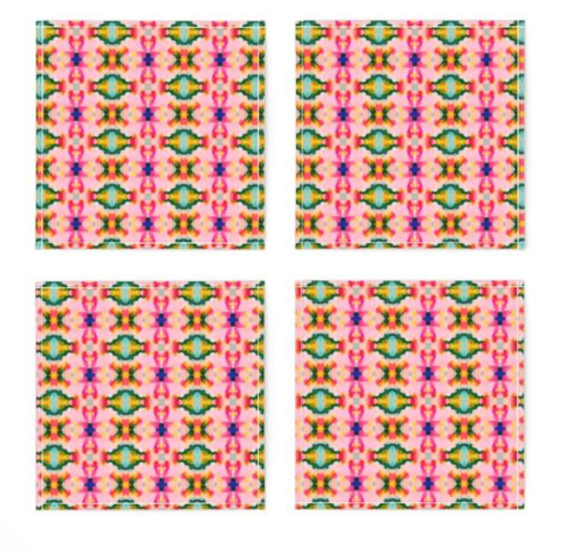 Olivia Cocktail Napkins, Set of 4