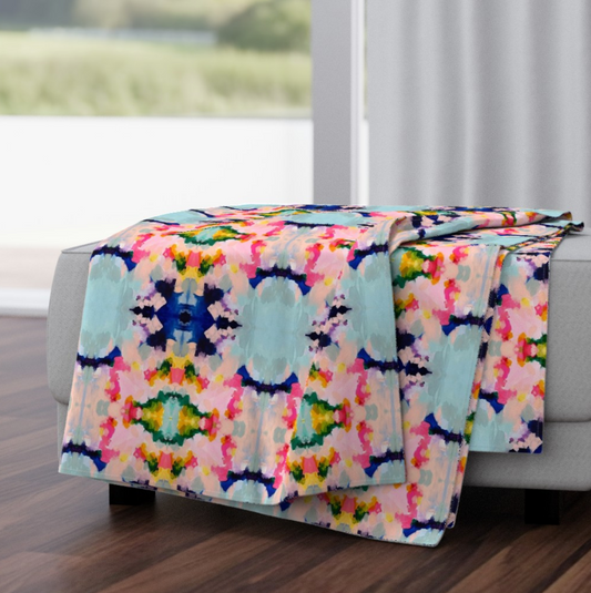 Blue Skies Throw Blanket