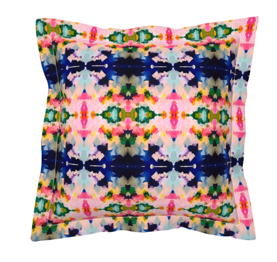 Flowerchild Euro Pillow Sham