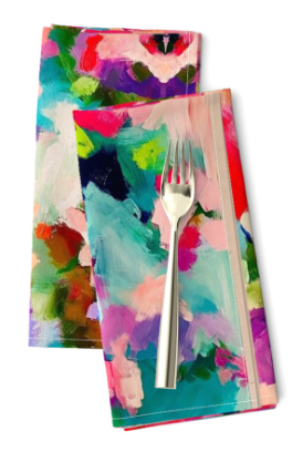 Yum Yum Dinner Napkins, Set of 2