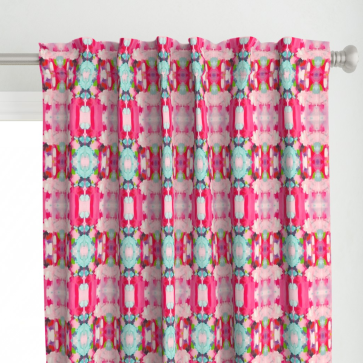 Cotton Candy Curtain Panel
