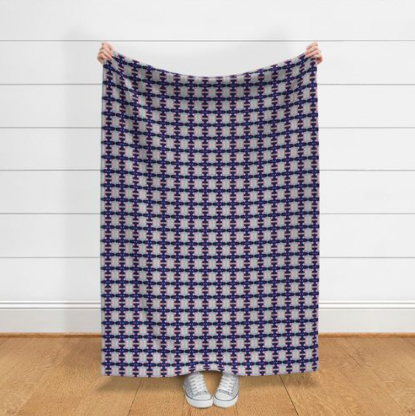 Midnight Throw Blanket