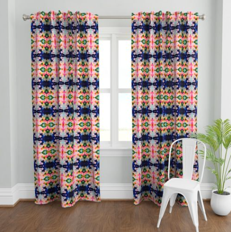 Flowerchild Curtain Panel
