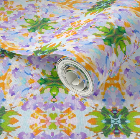 Lavender Daze Peel & Stick Wallpaper