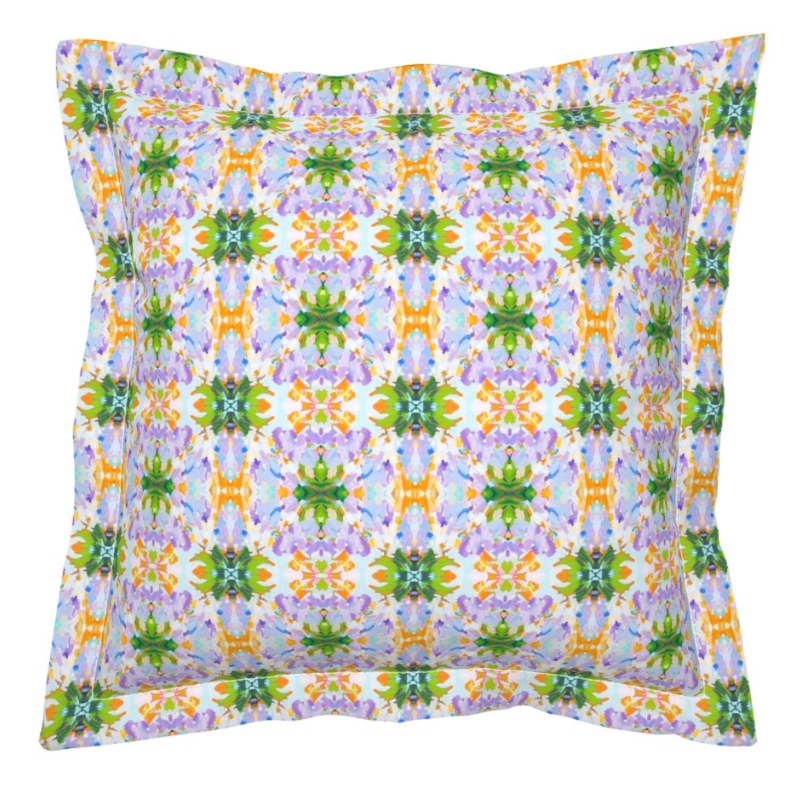 Lavender Daze Euro Pillow Sham
