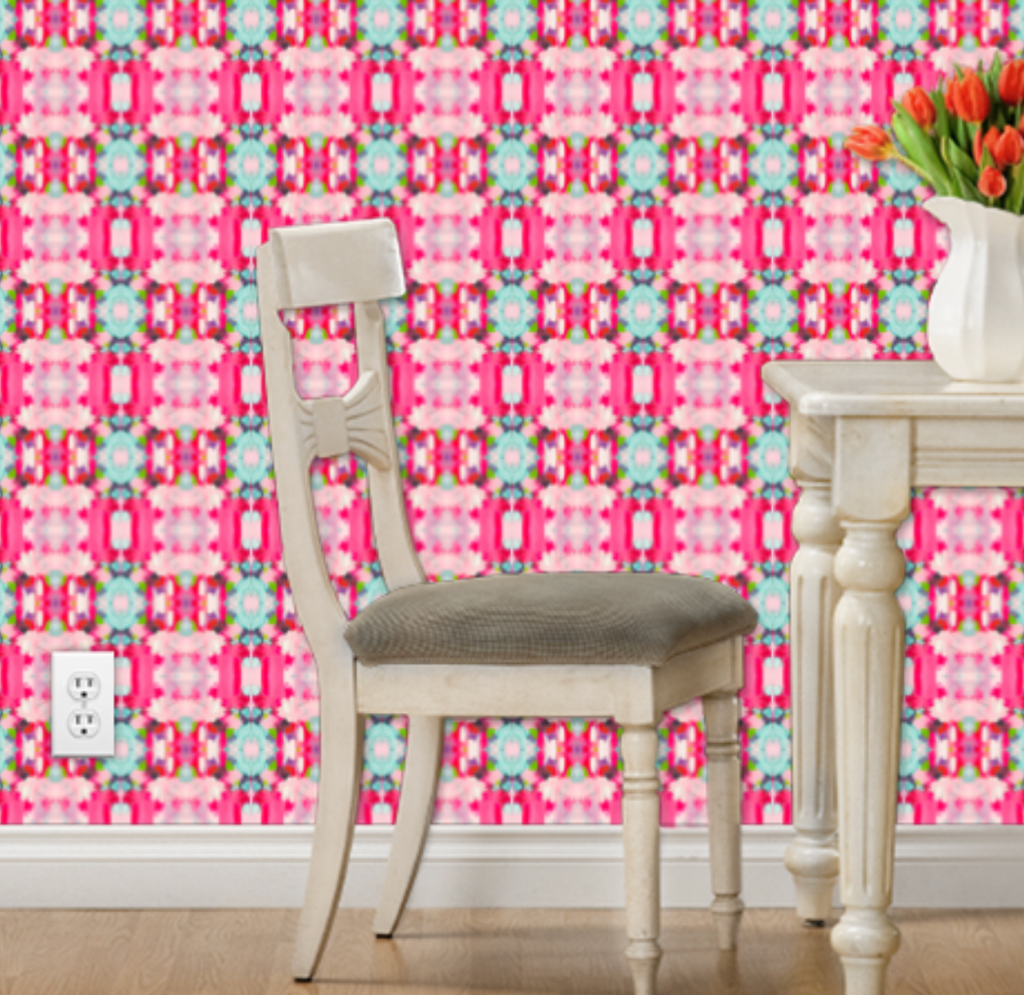 Cotton Candy Peel & Stick Wallpaper