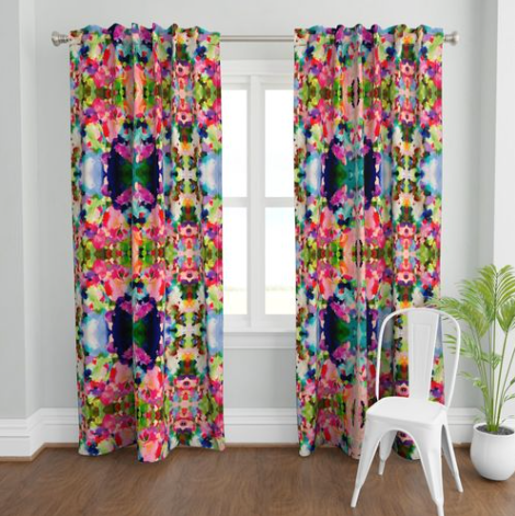 Yum Yum Curtain Panel
