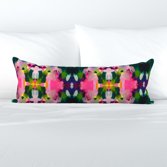 Jade XL Lumbar Throw Pillow Cover