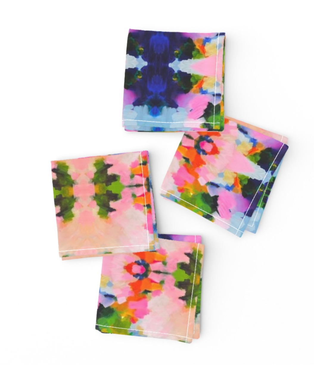 Wonderlust Cocktail Napkins, Set of 4