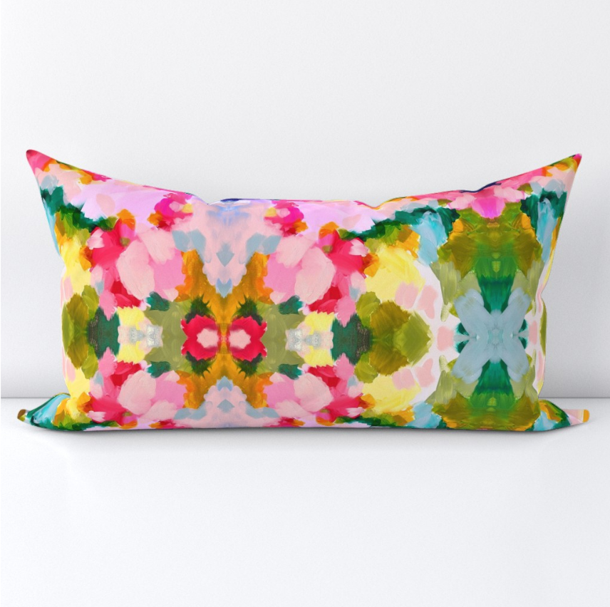 Springdale Lumbar Throw Pillow Cover