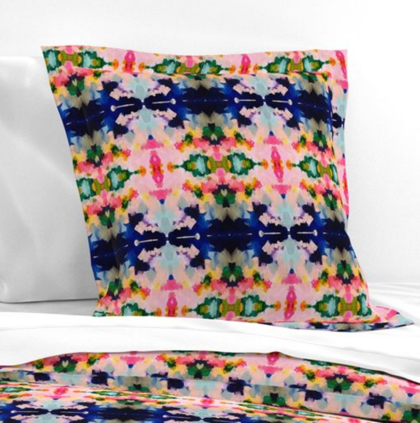 Flowerchild Euro Pillow Sham
