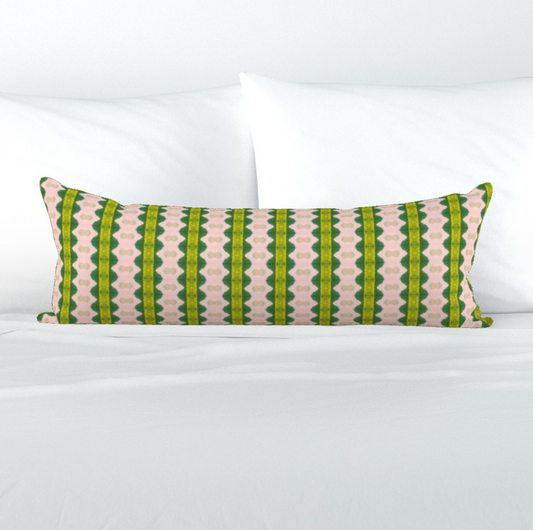 Kiwi XL Lumbar Throw Pillow Cover