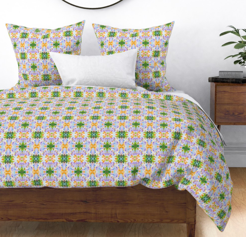 Lavender Daze Duvet Cover