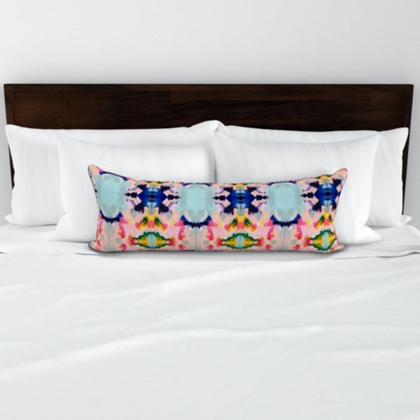 Blue Skies XL Lumbar Throw Pillow Cover