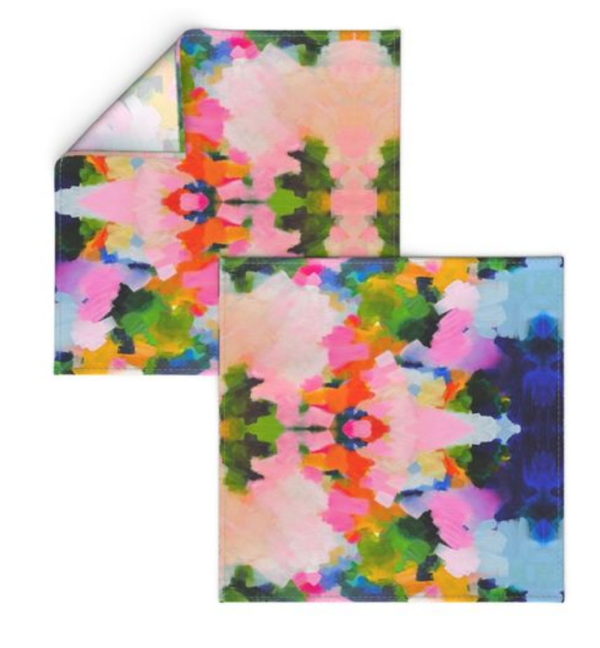 Wonderlust Dinner Napkins, Set of 2